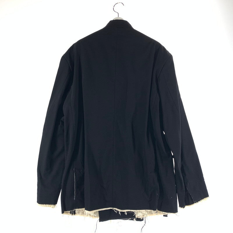 【中古品】【メンズ】 AMBUSH アンブッシュ BMEA003F20FAB001 KIMONO JACKET キモノジャケット BLACK 上着 アウター 142-261022-io-02-fuzh カラー：ブラック 万代Net店