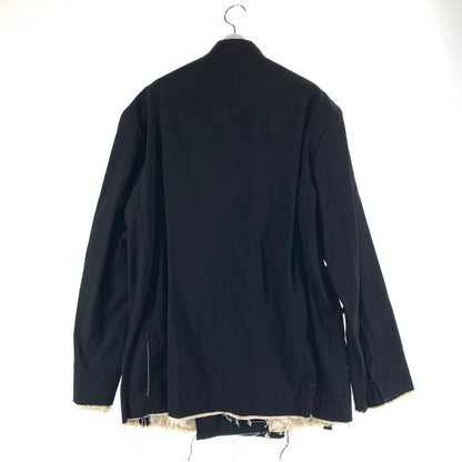 【中古品】【メンズ】 AMBUSH アンブッシュ BMEA003F20FAB001 KIMONO JACKET キモノジャケット BLACK 上着 アウター 142-261022-io-02-fuzh カラー：ブラック 万代Net店
