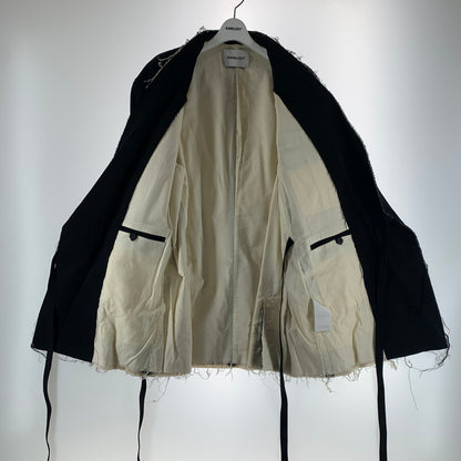 【中古品】【メンズ】 AMBUSH アンブッシュ BMEA003F20FAB001 KIMONO JACKET キモノジャケット BLACK 上着 アウター 142-261022-io-02-fuzh カラー：ブラック 万代Net店
