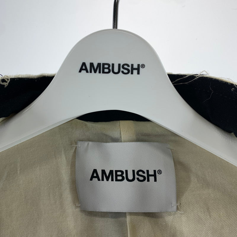 【中古品】【メンズ】 AMBUSH アンブッシュ BMEA003F20FAB001 KIMONO JACKET キモノジャケット BLACK 上着 アウター 142-261022-io-02-fuzh カラー：ブラック 万代Net店