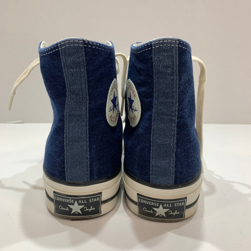 【中古品】【メンズ】 CONVERSE コンバース CHUCK TAYLOR HI オールスター ハイカット デニム スニーカー 靴 162-261030-mh-14-fuzh サイズ：27cm カラー：インディゴ・デニム 万代Net店