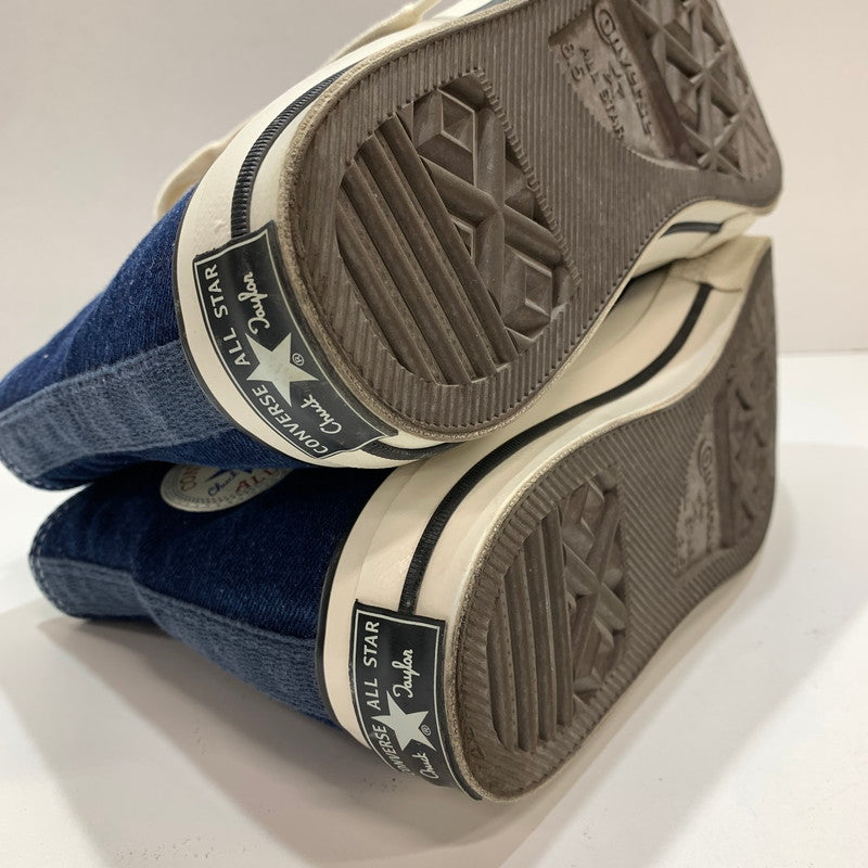 【中古品】【メンズ】 CONVERSE コンバース CHUCK TAYLOR HI オールスター ハイカット デニム スニーカー 靴 162-261030-mh-14-fuzh サイズ：27cm カラー：インディゴ・デニム 万代Net店