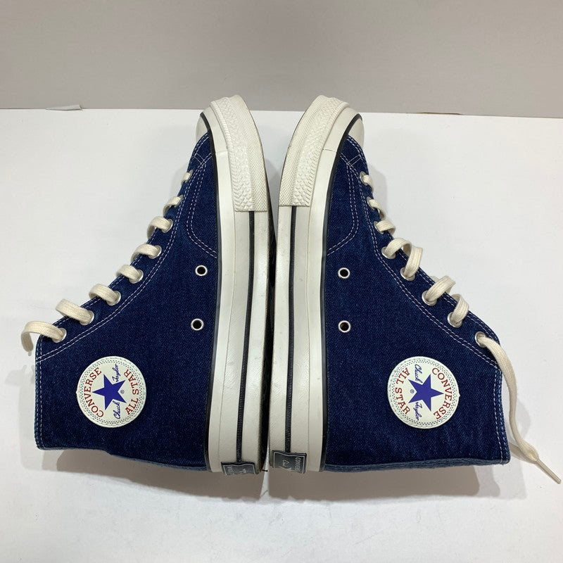【中古品】【メンズ】 CONVERSE コンバース CHUCK TAYLOR HI オールスター ハイカット デニム スニーカー 靴 162-261030-mh-14-fuzh サイズ：27cm カラー：インディゴ・デニム 万代Net店