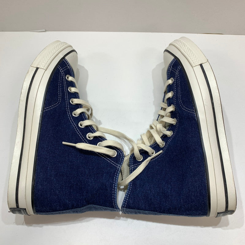 【中古品】【メンズ】 CONVERSE コンバース CHUCK TAYLOR HI オールスター ハイカット デニム スニーカー 靴 162-261030-mh-14-fuzh サイズ：27cm カラー：インディゴ・デニム 万代Net店