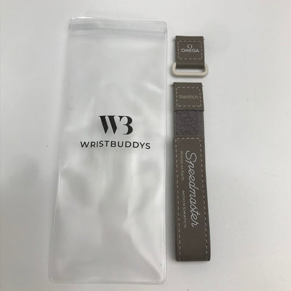 【中古品】【メンズ】 OMEGA オメガ×SWATCH スウォッチ MISSION TO SATURN カラーBROWN 替ベルト 箱付属 腕時計 197-261027-ky-06-fuzh 万代Net店