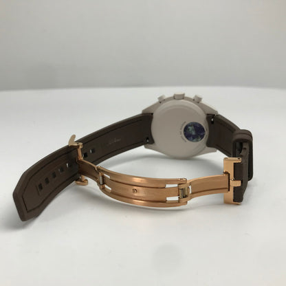 【中古品】【メンズ】 OMEGA オメガ×SWATCH スウォッチ MISSION TO SATURN カラーBROWN 替ベルト 箱付属 腕時計 197-261027-ky-06-fuzh 万代Net店