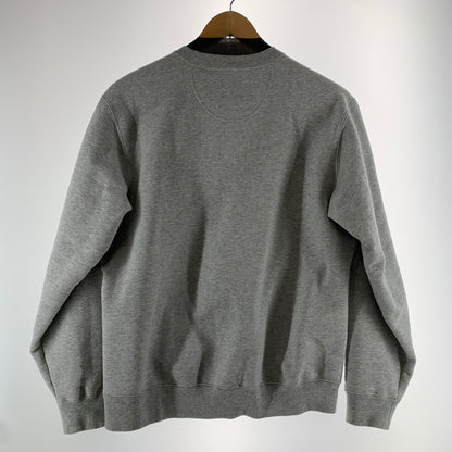 【中古品】【メンズ】 SUPREME シュプリーム×CHAMPION チャンピオン CHROME CREWNECK SWEATSHIRT クルーネック スウェットシャツ トレーナー GRAY ※汚れ・プリント一部剥がれあり 149-261024-io-03-fuzh サイズ：S カラー：グレー 万代Net店