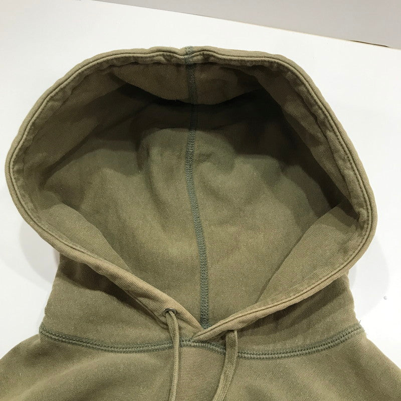 【中古品】【メンズ】 SUPREME シュプリーム SMALL BOX LOGO HOODED SWEATSHIRT スモール ボックスロゴフーディー パーカー カラーKHAKI/SIZE:M　 149-261023-ky-01-fuzh 万代Net店