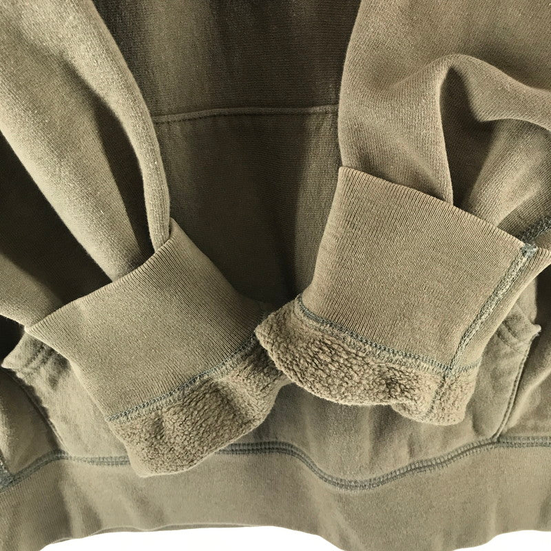 【中古品】【メンズ】 SUPREME シュプリーム SMALL BOX LOGO HOODED SWEATSHIRT スモール ボックスロゴフーディー パーカー カラーKHAKI/SIZE:M　 149-261023-ky-01-fuzh 万代Net店