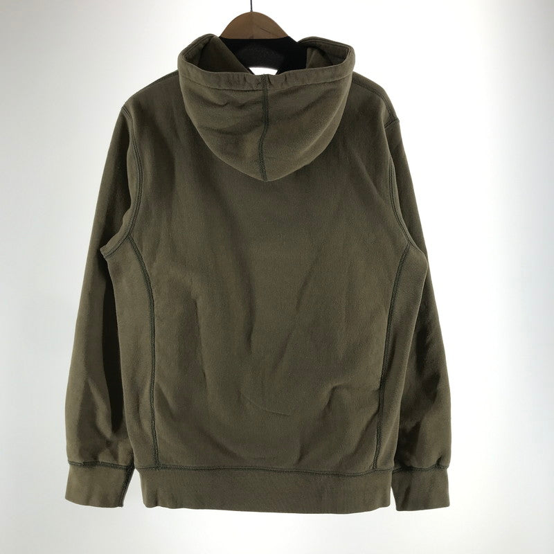 【中古品】【メンズ】 SUPREME シュプリーム SMALL BOX LOGO HOODED SWEATSHIRT スモール ボックスロゴフーディー パーカー カラーKHAKI/SIZE:M　 149-261023-ky-01-fuzh 万代Net店