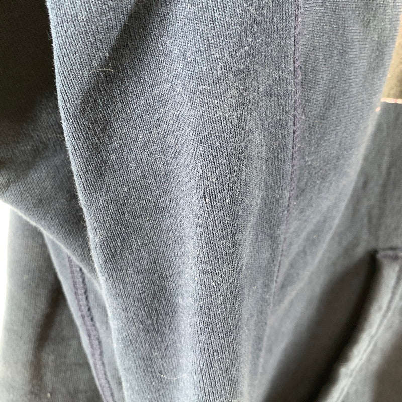 【中古品】【メンズ】 SUPREME シュプリーム BURNING CROSSES PULLOVER プルオーバー パーカー フーディー NAVY ※小さな穴・汚れ・使用感あり 149-261024-io-10-fuzh サイズ：S カラー：ネイビー 万代Net店