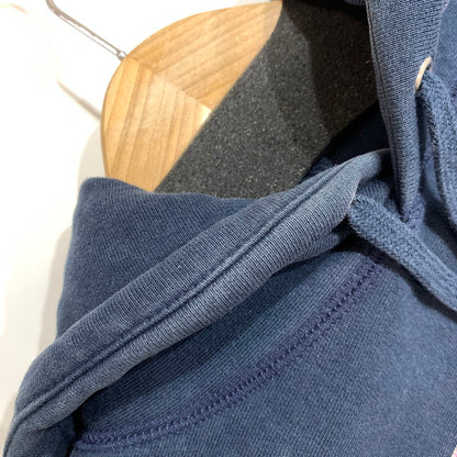【中古品】【メンズ】 SUPREME シュプリーム BURNING CROSSES PULLOVER プルオーバー パーカー フーディー NAVY ※小さな穴・汚れ・使用感あり 149-261024-io-10-fuzh サイズ：S カラー：ネイビー 万代Net店