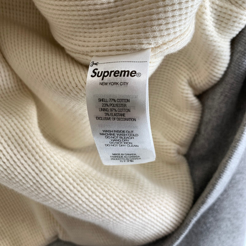 【中古品】【メンズ】 SUPREME シュプリーム ARC THERMAL LINED ZIP UP HOODED SWEATSHIRT フーディー パーカー スウェットシャツ GRAY ※汚れあり 149-261024-io-09-fuzh サイズ：M カラー：グレー 万代Net店