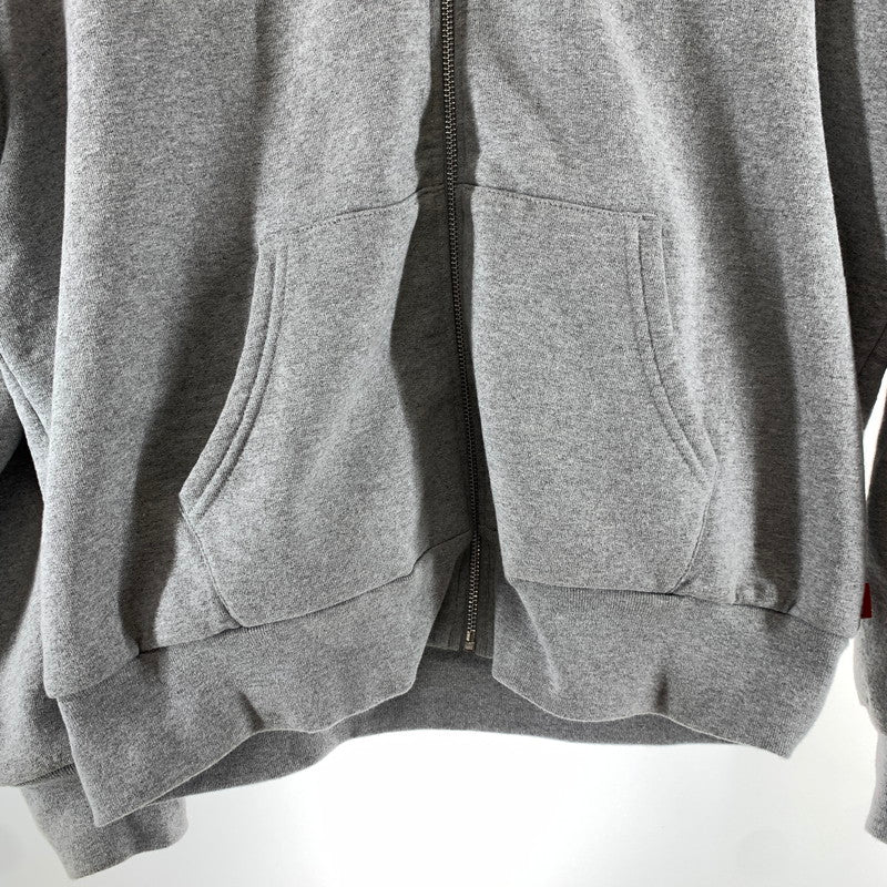【中古品】【メンズ】 SUPREME シュプリーム ARC THERMAL LINED ZIP UP HOODED SWEATSHIRT フーディー パーカー スウェットシャツ GRAY ※汚れあり 149-261024-io-09-fuzh サイズ：M カラー：グレー 万代Net店