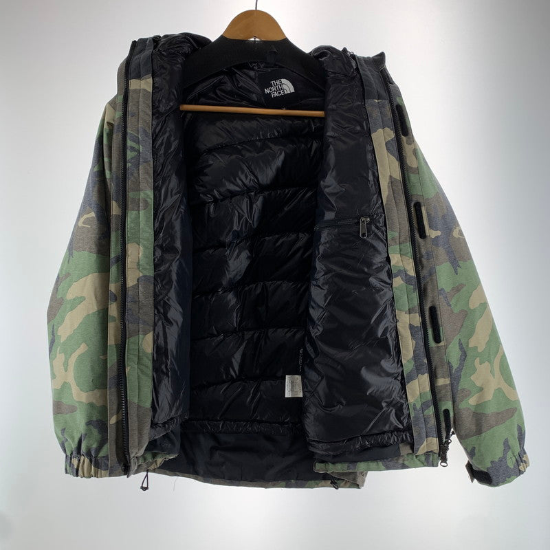 【中古品】【メンズ】 THE NORTH FAC ザ・ノース・フェイス NP61421 NOVELTY ZEUS TRICLIMATE JACKET トリクライメイトジャケット GREEN.カモフラ 3WAY インナー付 144-261024-io-08-fuzh サイズ：M カラー：グリーン.迷彩柄 万代Net店