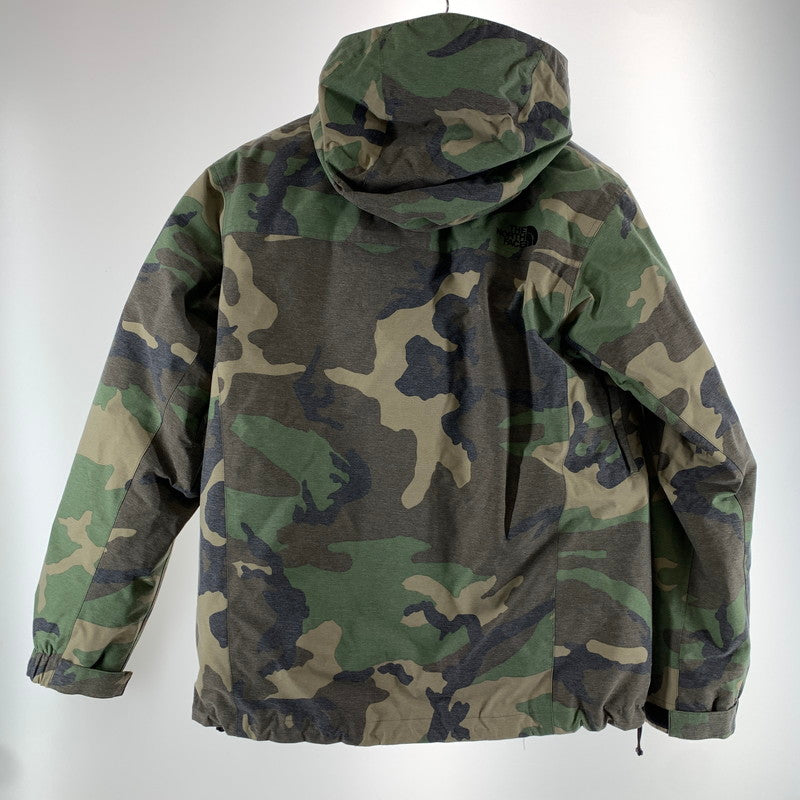 【中古品】【メンズ】 THE NORTH FAC ザ・ノース・フェイス NP61421 NOVELTY ZEUS TRICLIMATE JACKET トリクライメイトジャケット GREEN.カモフラ 3WAY インナー付 144-261024-io-08-fuzh サイズ：M カラー：グリーン.迷彩柄 万代Net店