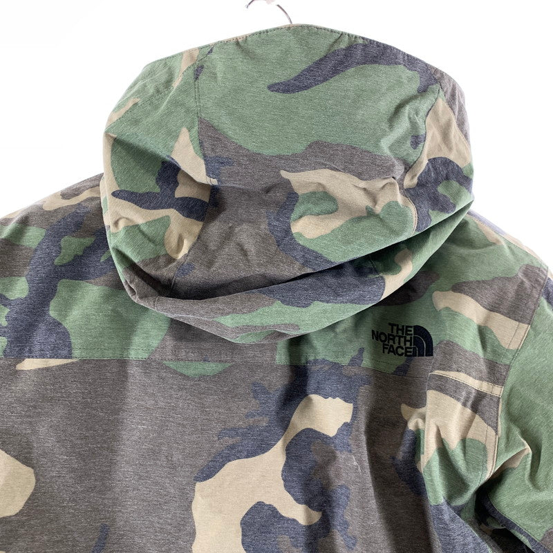 【中古品】【メンズ】 THE NORTH FAC ザ・ノース・フェイス NP61421 NOVELTY ZEUS TRICLIMATE JACKET トリクライメイトジャケット GREEN.カモフラ 3WAY インナー付 144-261024-io-08-fuzh サイズ：M カラー：グリーン.迷彩柄 万代Net店