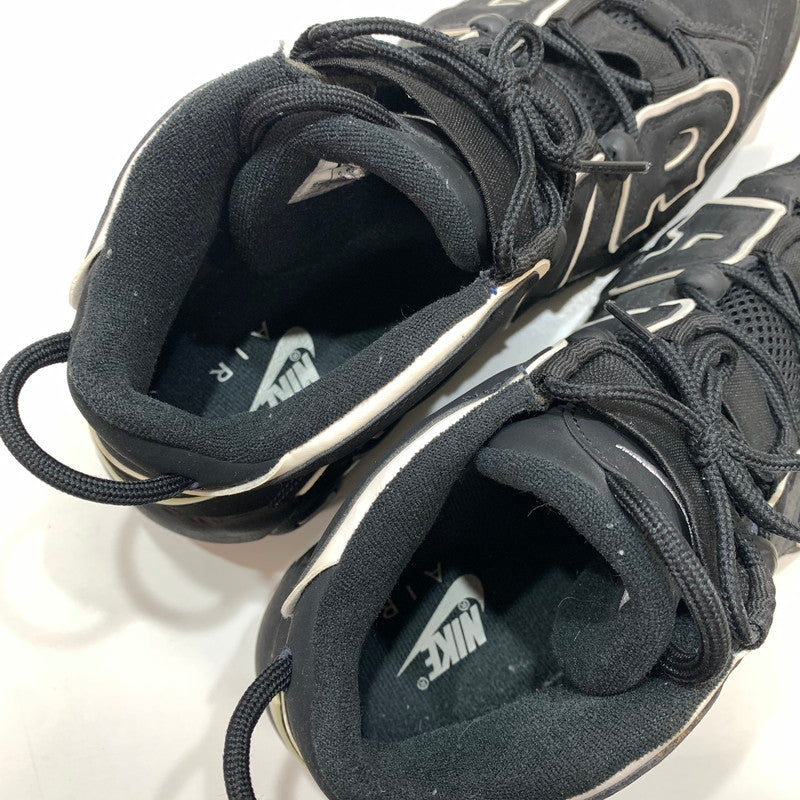 【中古品】【メンズ】 NIKE ナイキ 414962-002 AIR MORE UPTEMPO エア モア アップテンポ モアテン スニーカー 靴 160-261030-mh-20-fuzh サイズ：27cm カラー：ブラック 万代Net店