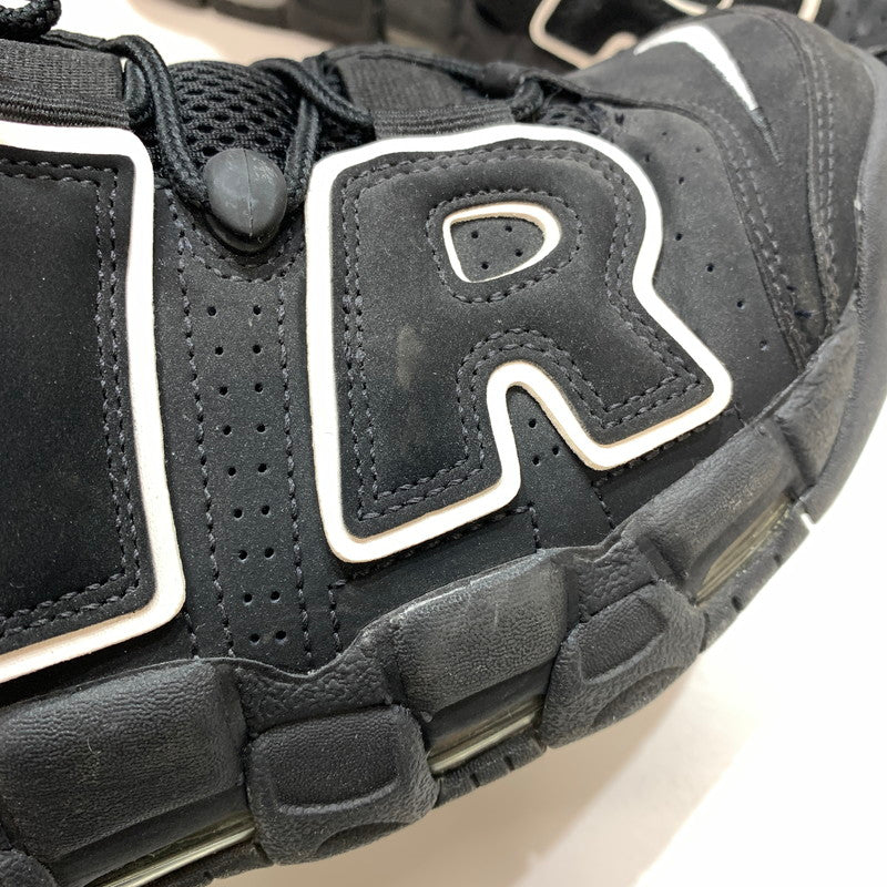 【中古品】【メンズ】 NIKE ナイキ 414962-002 AIR MORE UPTEMPO エア モア アップテンポ モアテン スニーカー 靴 160-261030-mh-20-fuzh サイズ：27cm カラー：ブラック 万代Net店