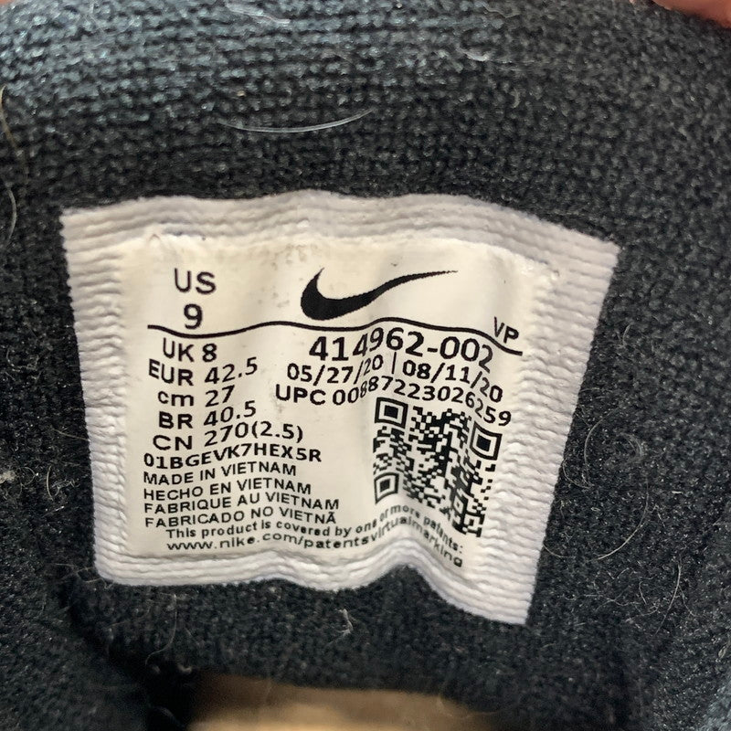 【中古品】【メンズ】 NIKE ナイキ 414962-002 AIR MORE UPTEMPO エア モア アップテンポ モアテン スニーカー 靴 160-261030-mh-20-fuzh サイズ：27cm カラー：ブラック 万代Net店