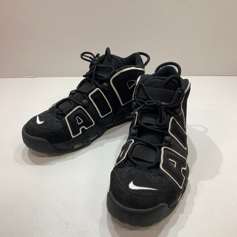 【中古品】【メンズ】 NIKE ナイキ 414962-002 AIR MORE UPTEMPO エア モア アップテンポ モアテン スニーカー 靴 160-261030-mh-20-fuzh サイズ：27cm カラー：ブラック 万代Net店