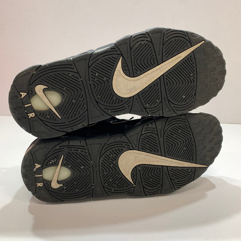 【中古品】【メンズ】 NIKE ナイキ 414962-002 AIR MORE UPTEMPO エア モア アップテンポ モアテン スニーカー 靴 160-261030-mh-20-fuzh サイズ：27cm カラー：ブラック 万代Net店