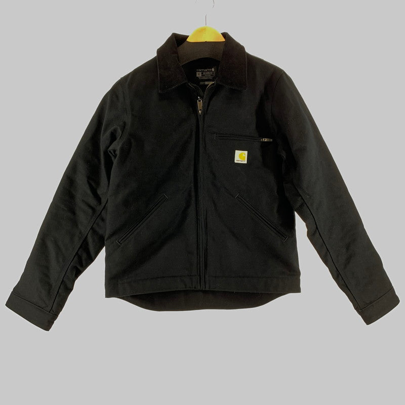 【中古品】【メンズ】 CARHARTT カーハート DETROIT JACKET デトロイトジャケット BLACK ブランケット ※ジップ渋い 145-261024-io-07-fuzh サイズ：M カラー：ブラック 万代Net店