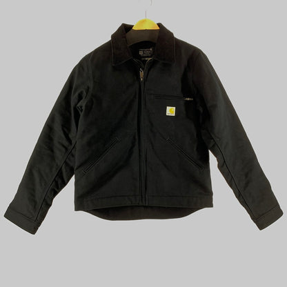 【中古品】【メンズ】 CARHARTT カーハート DETROIT JACKET デトロイトジャケット BLACK ブランケット ※ジップ渋い 145-261024-io-07-fuzh サイズ：M カラー：ブラック 万代Net店