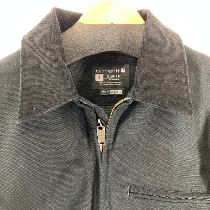 【中古品】【メンズ】 CARHARTT カーハート DETROIT JACKET デトロイトジャケット BLACK ブランケット ※ジップ渋い 145-261024-io-07-fuzh サイズ：M カラー：ブラック 万代Net店