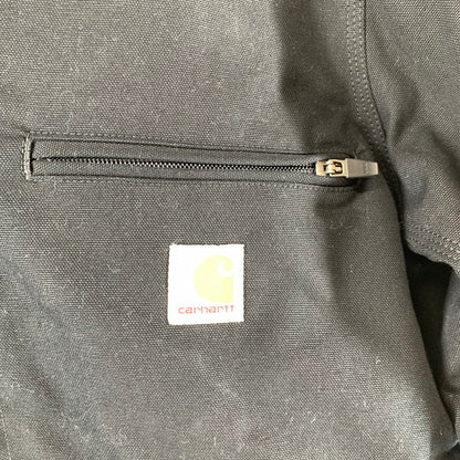 【中古品】【メンズ】 CARHARTT カーハート DETROIT JACKET デトロイトジャケット BLACK ブランケット ※ジップ渋い 145-261024-io-07-fuzh サイズ：M カラー：ブラック 万代Net店