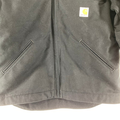 【中古品】【メンズ】 CARHARTT カーハート DETROIT JACKET デトロイトジャケット BLACK ブランケット ※ジップ渋い 145-261024-io-07-fuzh サイズ：M カラー：ブラック 万代Net店
