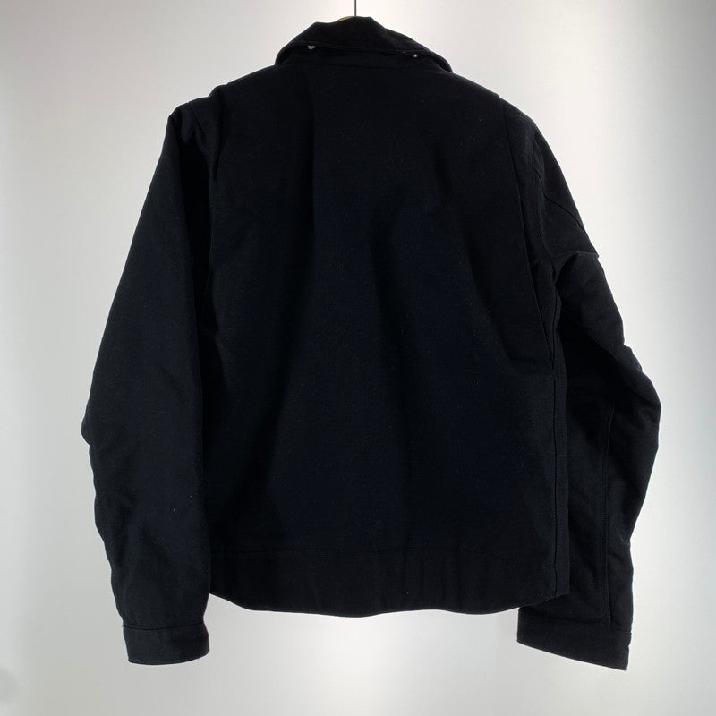 【中古品】【メンズ】 CARHARTT カーハート DETROIT JACKET デトロイトジャケット BLACK ブランケット ※ジップ渋い 145-261024-io-07-fuzh サイズ：M カラー：ブラック 万代Net店