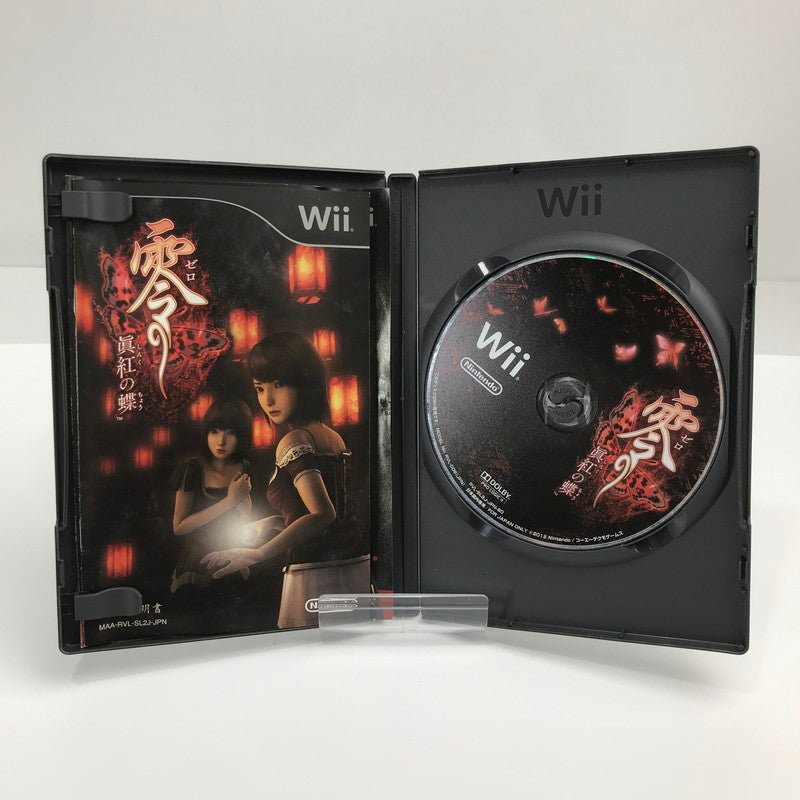 【中古美品】 Nintendo Wii ニンテンドー ウィー ソフト 零 ~眞紅の蝶~ - [CERO区分_C/ 15歳以上対象] 028-261020-mh-07-fuzh 万代Net店