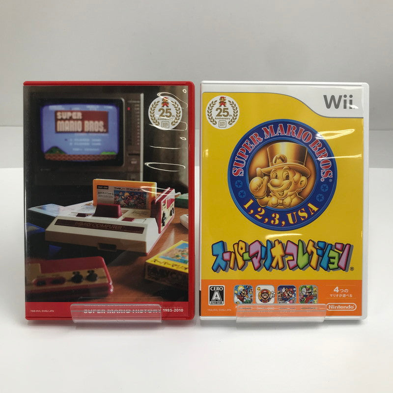 【中古品】 Nintendo Wii ニンテンドー ウィー ソフト スーパーマリオコレクション スペシャルパック [CERO区分_A / 全年齢対象商品] 028-261020-mh-14-fuzh 万代Net店
