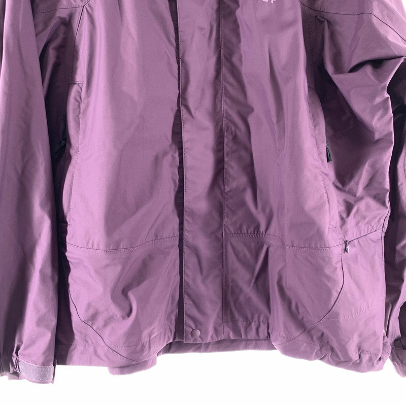 【中古品】【メンズ】 HUF ハフ OG LOGO 3LAYER SHELL JACKET シェルジャケット アウター 上着 PURPLE ※ほつれ・汚れあり 142-261024-io-11-fuzh サイズ：L カラー：パープル 万代Net店