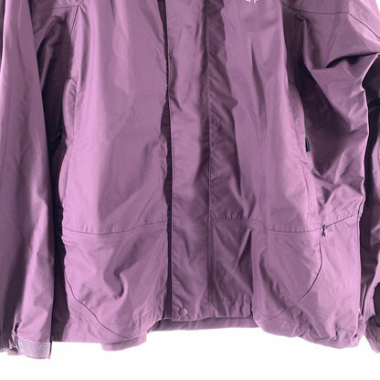【中古品】【メンズ】 HUF ハフ OG LOGO 3LAYER SHELL JACKET シェルジャケット アウター 上着 PURPLE ※ほつれ・汚れあり 142-261024-io-11-fuzh サイズ：L カラー：パープル 万代Net店
