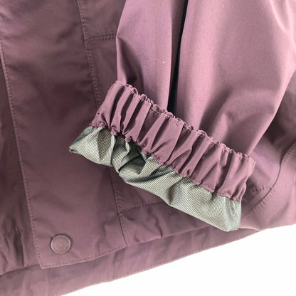 【中古品】【メンズ】 HUF ハフ OG LOGO 3LAYER SHELL JACKET シェルジャケット アウター 上着 PURPLE ※ほつれ・汚れあり 142-261024-io-11-fuzh サイズ：L カラー：パープル 万代Net店