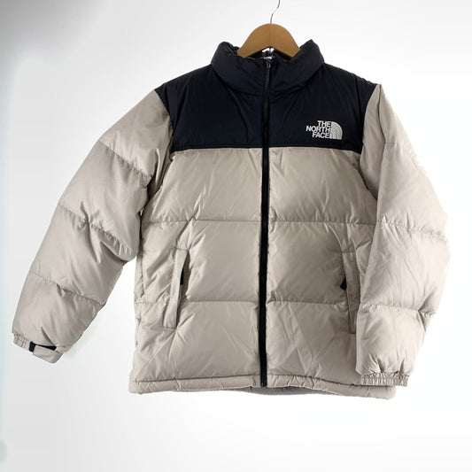 【中古品】【キッズ】 THE NORTH FACE ザ・ノースフェイス NDJ92531 DOWN JACKET ダウンジャケット WHITE.BLACK 子供 173-261024-io-04-fuzh サイズ：160 カラー：ホワイト.ブラック 万代Net店