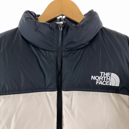 【中古品】【キッズ】 THE NORTH FACE ザ・ノースフェイス NDJ92531 DOWN JACKET ダウンジャケット WHITE.BLACK 子供 173-261024-io-04-fuzh サイズ：160 カラー：ホワイト.ブラック 万代Net店