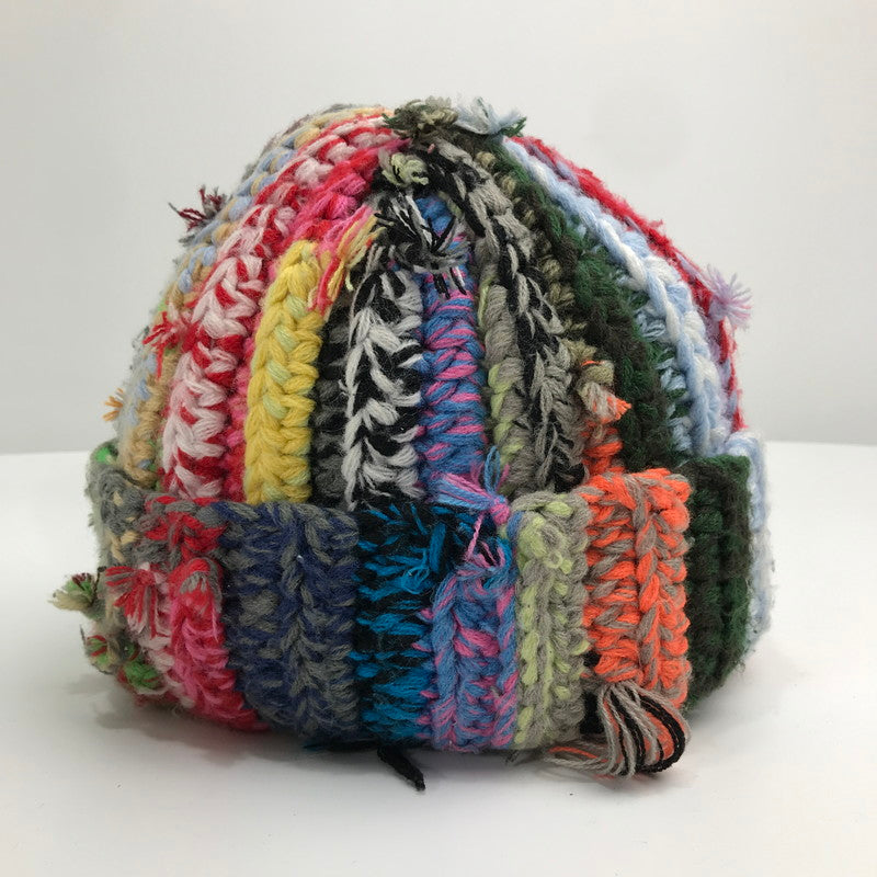 【中古品】【メンズ】 SUPREME シュプリーム HARD TIED BEANIE ビーニー ニット帽 カラーRAINBOW 23AW 帽子 185-261027-ky-02-fuzh 万代Net店