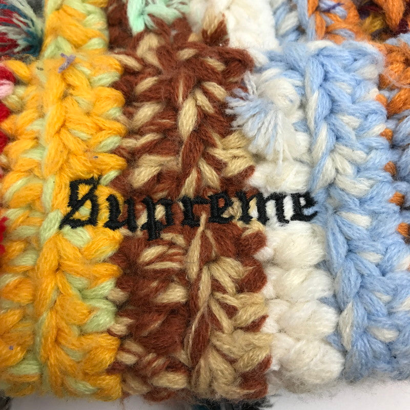 【中古品】【メンズ】 SUPREME シュプリーム HARD TIED BEANIE ビーニー ニット帽 カラーRAINBOW 23AW 帽子 185-261027-ky-02-fuzh 万代Net店