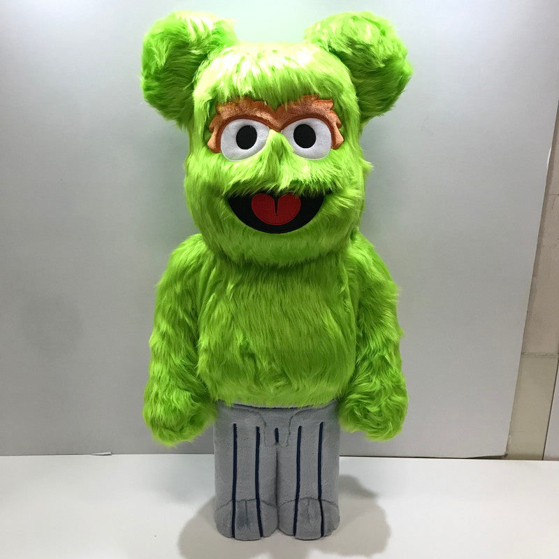 【中古美品】 BE@RBRICK 1000％ OSCAR THE GROUCH COSTUME VER ベアブリック セサミストリート オスカー・ザ・グラウチ 178-261023-mh-02-fuz カラー：緑 万代Net店