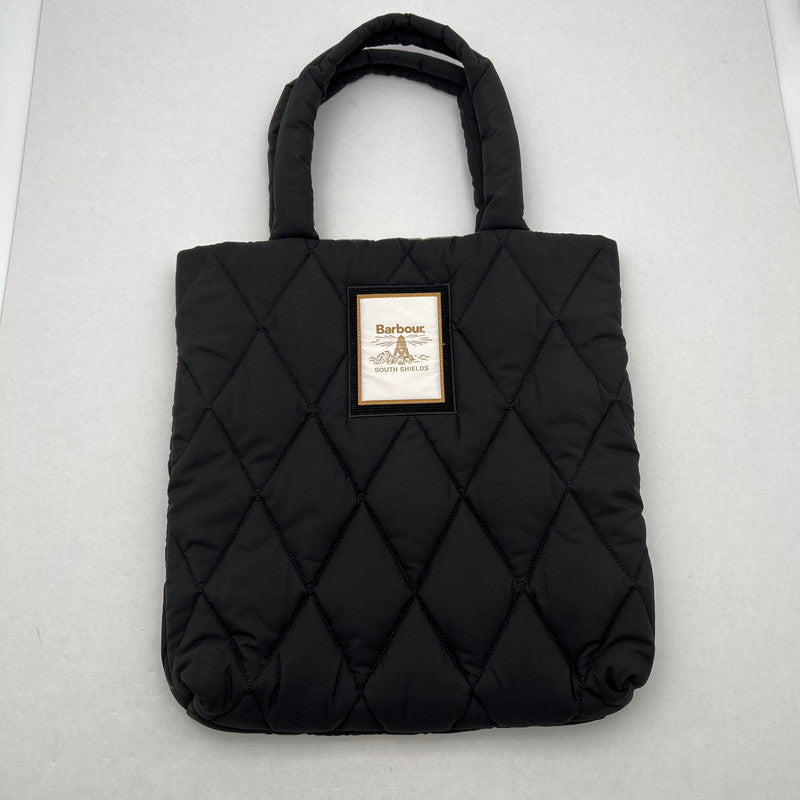 【中古品】【レディース】 BARBOUR バーブァー QUILTING BAG キルティングバッグ カラーBLACK カバン トートバッグ 188-261029-ky-04-fuzh 万代Net店