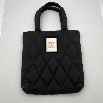 【中古品】【レディース】 BARBOUR バーブァー QUILTING BAG キルティングバッグ カラーBLACK カバン トートバッグ 188-261029-ky-04-fuzh 万代Net店