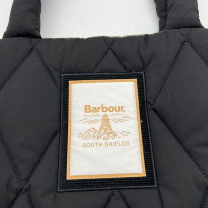 【中古品】【レディース】 BARBOUR バーブァー QUILTING BAG キルティングバッグ カラーBLACK カバン トートバッグ 188-261029-ky-04-fuzh 万代Net店