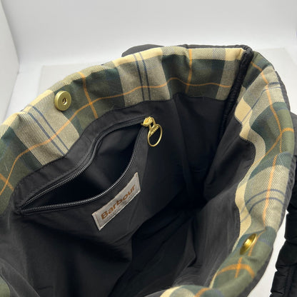 【中古品】【レディース】 BARBOUR バーブァー QUILTING BAG キルティングバッグ カラーBLACK カバン トートバッグ 188-261029-ky-04-fuzh 万代Net店