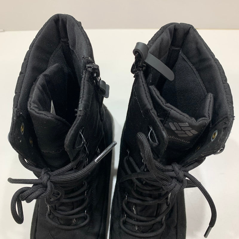 【中古品】【レディース】 COLUMBIA コロンビア YL9288-010 ROSEY LACE WP 靴 ブーツ BLACK ※使用感あり 167-261028-io-03-fuzh サイズ：23.5cm カラー：ブラック 万代Net店