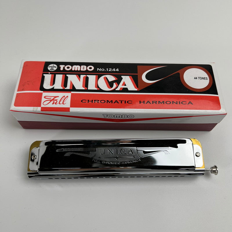 【現状渡し品】 TOMBO UNICA No.1244 クロマチックハーモニカ 113-261023-MO-02-fuz 万代Net店