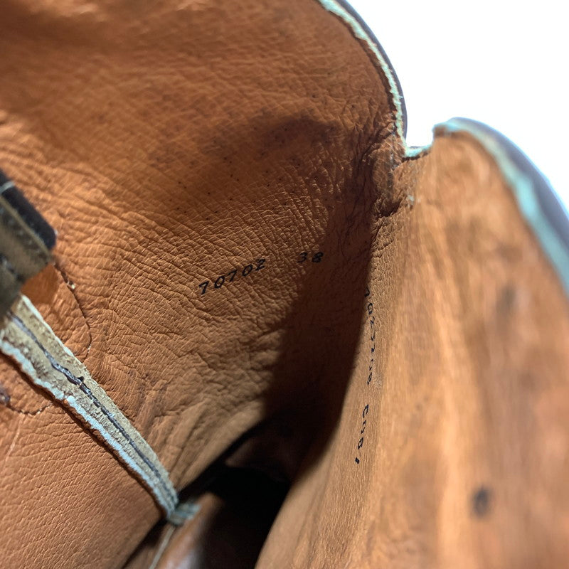 【中古品】【レディース】 ウエスタンブーツ 靴 BROWN ブーツ 本体のみ ※使用感あり 167-261028-io-07-fuzh サイズ：38 カラー：ブラウン 万代Net店