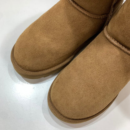 【中古品】【レディース】 UGG アグ 1873 BAILEY BUTTON TRIPLET 靴 ブーツ BROWN ボタン 本体のみ ※使用感あり 167-261028-io-12-fuzh サイズ：22cm カラー：ブラウン 万代Net店